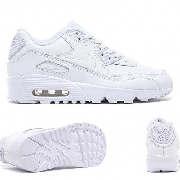 White Nike Air Max - Picture 1 of 6
